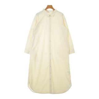 NATURAL BEAUTY BASIC - NATURAL BEAUTY BASIC シャツワンピース M ベージュ 【古着】【中古】【送料無料】