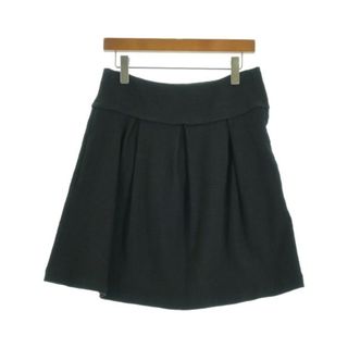 'S Max Mara - 'S Max Mara エス　マックス　マーラ ひざ丈スカート XS 紺 【古着】【中古】【送料無料】