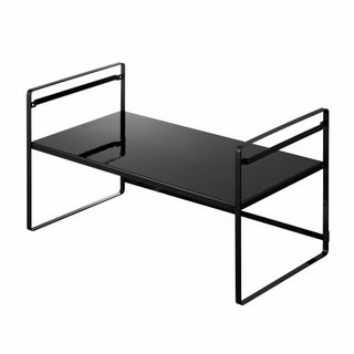 山崎実業(Yamazaki) トースターラック ワイド ブラック 約W65.5X(その他)