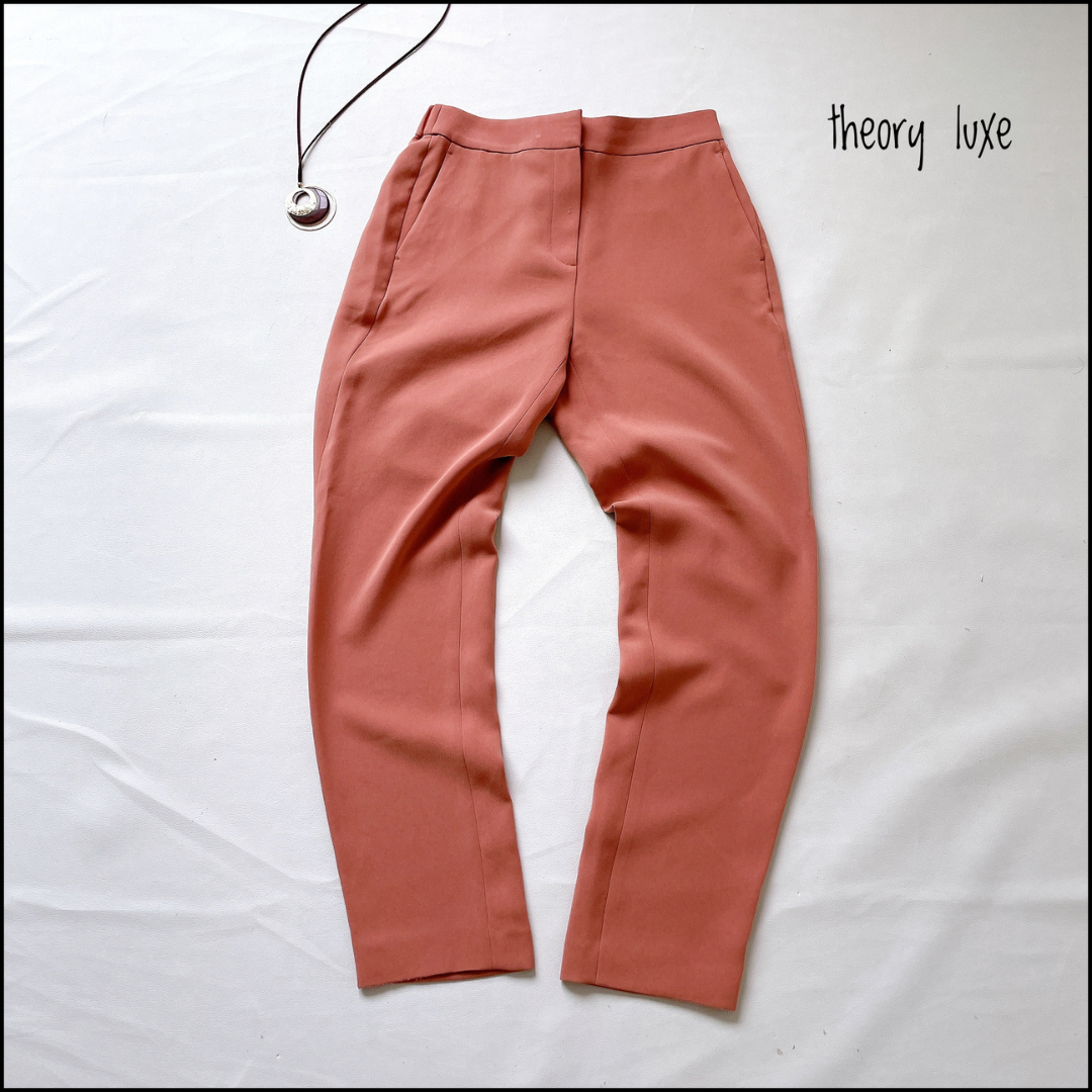 Theory luxe - 【美品】theory luxe 履けばスッキリ見え！若見え