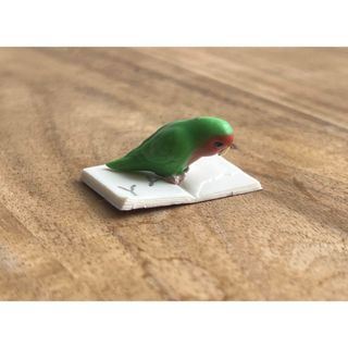 【新品】コザクラインコの置物