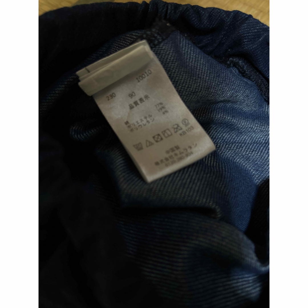 Biquette Club(ビケットクラブ)のビケットクラブ　デニム風ボトムス キッズ/ベビー/マタニティのキッズ服女の子用(90cm~)(パンツ/スパッツ)の商品写真