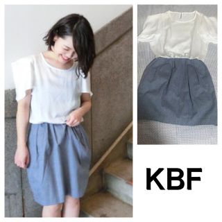 ケービーエフ(KBF)の【あかね様専用】KBFワンピース(ひざ丈ワンピース)