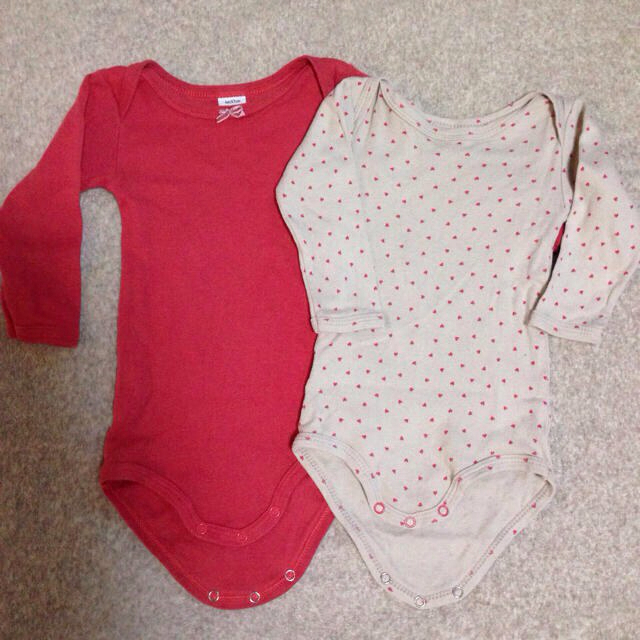 PETIT BATEAU(プチバトー)のロンパースおまとめ＊ キッズ/ベビー/マタニティのキッズ服女の子用(90cm~)(その他)の商品写真