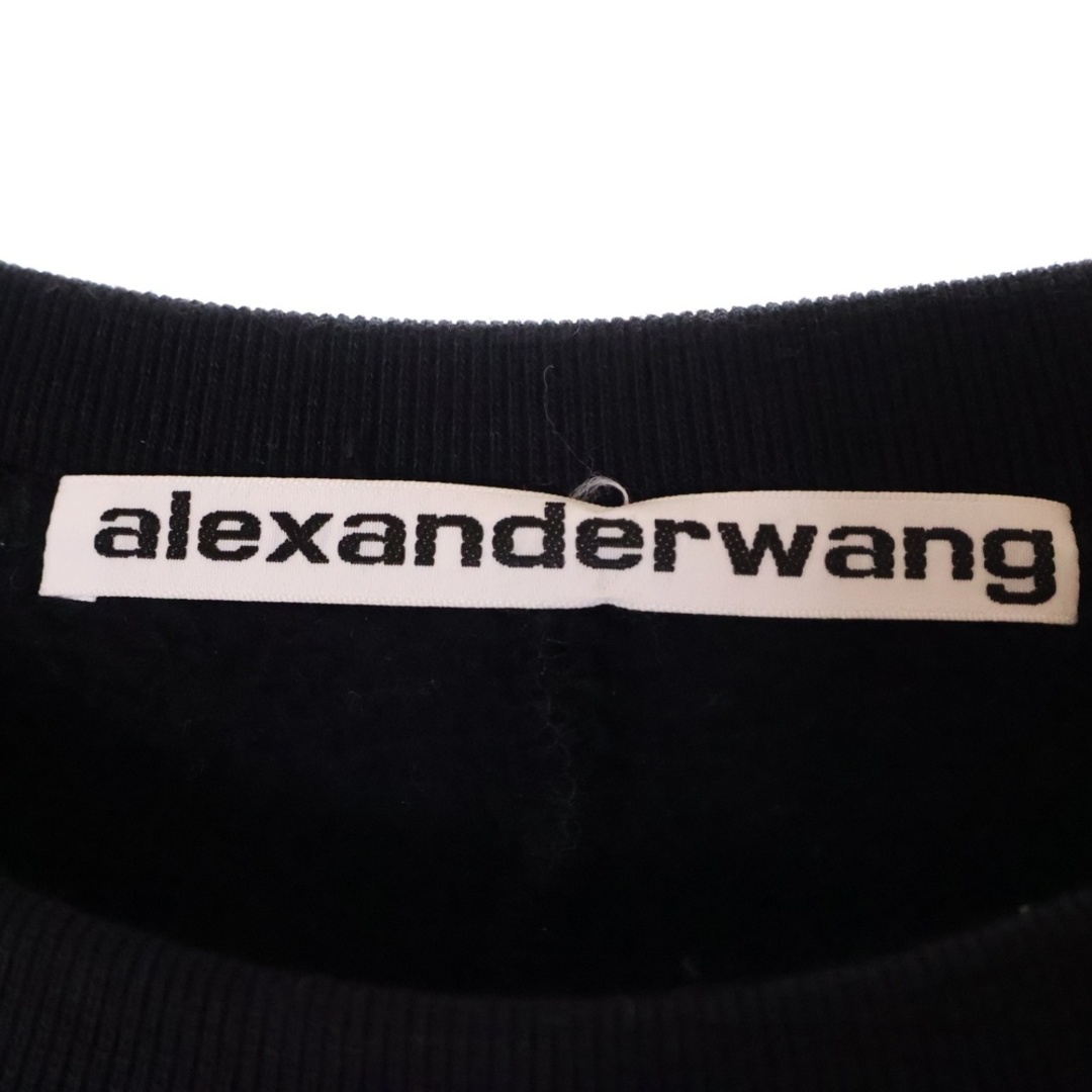 alexanderwangロゴ刺繍 ホワイトスウェット