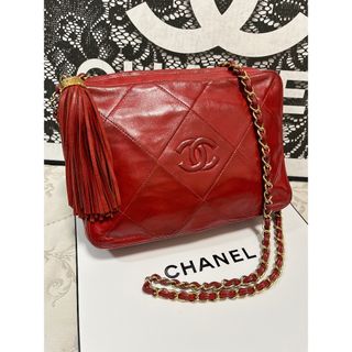 シャネル(CHANEL)の極上美品 CHANEL シャネル ヴィンテージ ショルダー ショルダーバッグ(ショルダーバッグ)