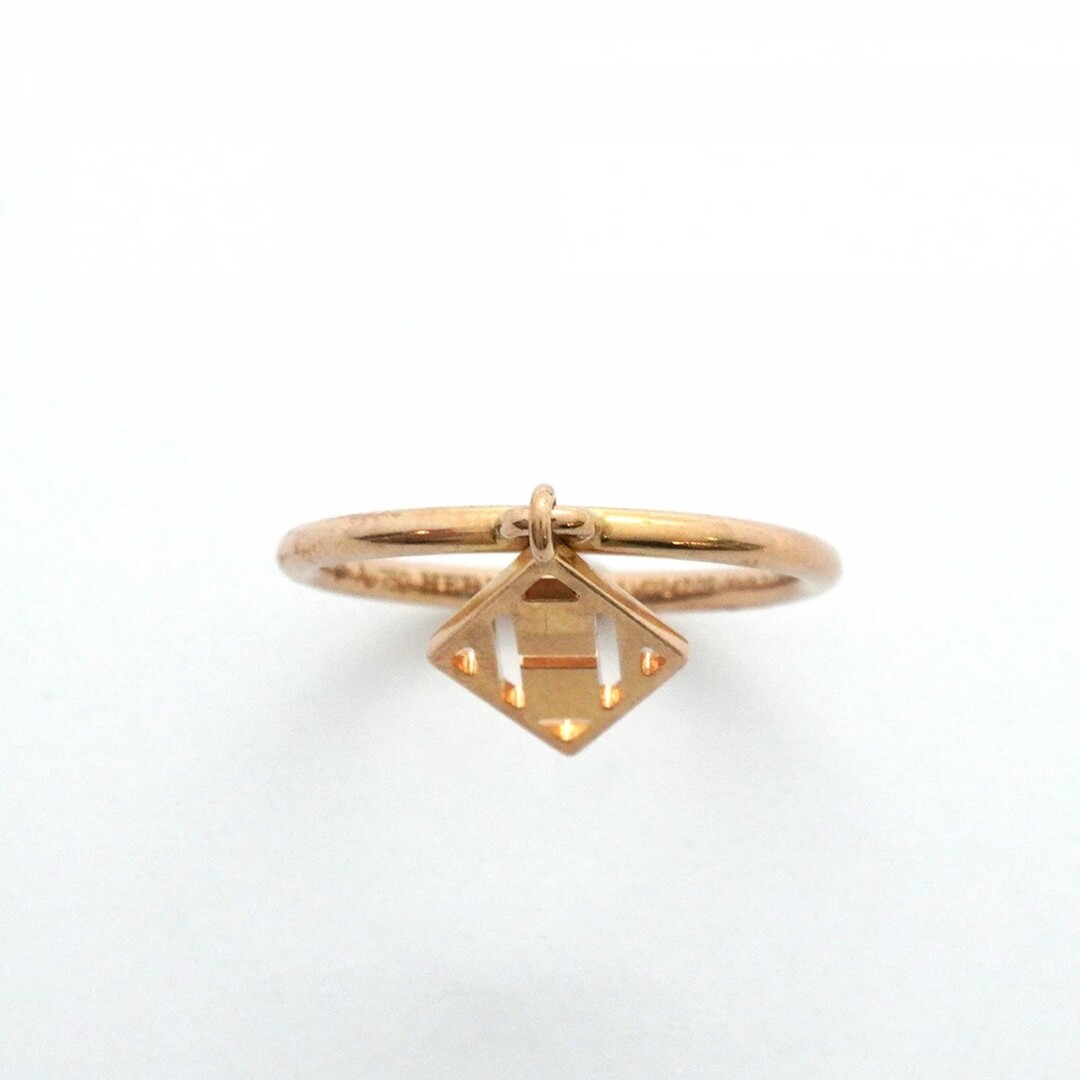 【激安】半額以下- 50%OFFの安い通販 【5jfb0542】エルメス - HERMES リング ピンク K18PG ガンバード アクセサリー