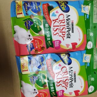 ネスレ(Nestle)のモンプチ　クリスピーキッス　ネスレ　ピュリナ　猫のおやつ　キャットフード(猫)