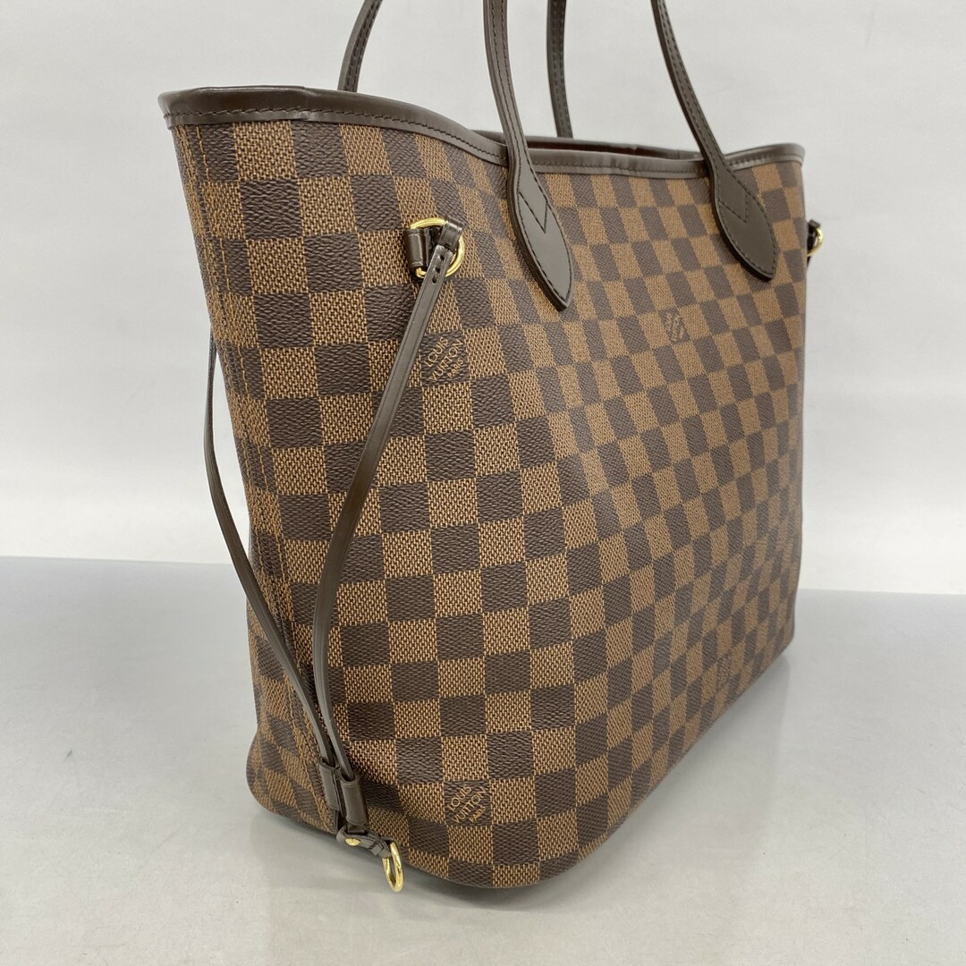 【美品】ルイヴィトン ネヴァーフルMM ダミエ エベヌ トート N51105 LOUIS VUITTON - 【5fe6496】ルイヴィトン トートバッグ ダミエ