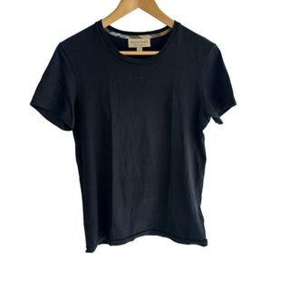 BURBERRY LONDON ENGLAND(バーバリーロンドンイングランド) 半袖Tシャツ サイズXS メンズ - 黒×白 クルーネック(Tシャツ/カットソー(半袖/袖なし))