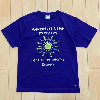 Columbia コロンビア　Tシャツ パープル　Sサイズ