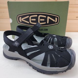 キーン(KEEN)のキーン ローズサンダル 黒 25cm(サンダル)