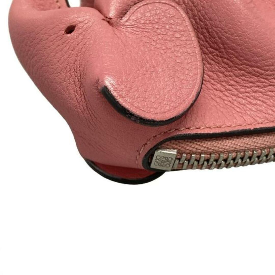 LOEWE - LOEWE(ロエベ) コインケース美品 - ピンク エレファント