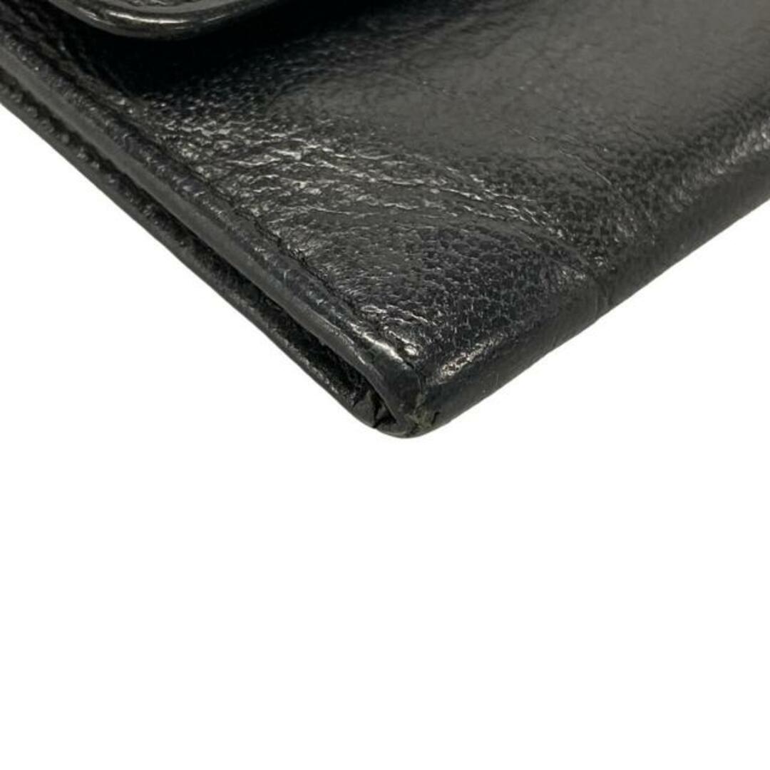CHANEL - CHANEL(シャネル) 2つ折り財布 - 黒 ココマーク レザー