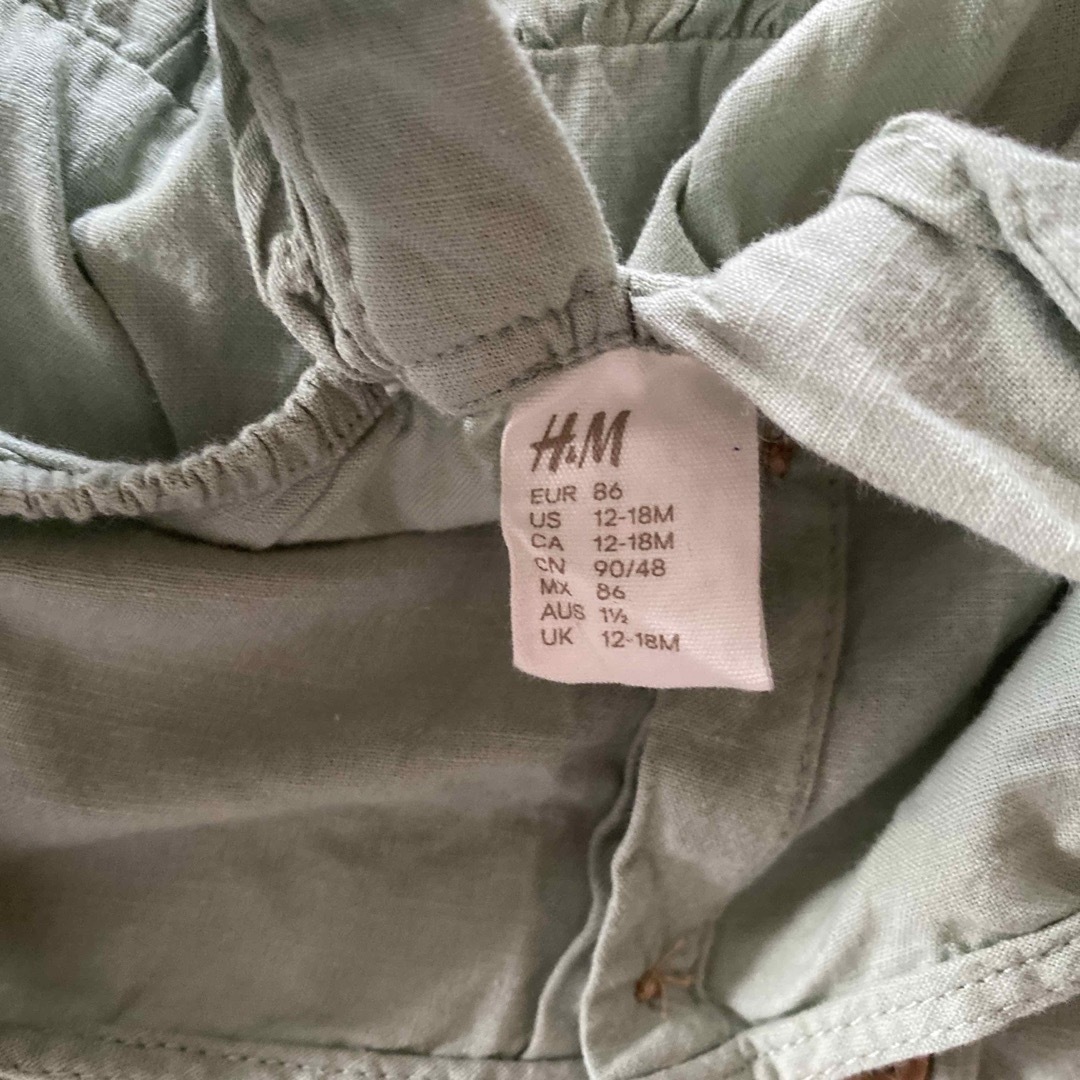 H&M(エイチアンドエム)のＨ＆Ｍ　ワンピース キッズ/ベビー/マタニティのベビー服(~85cm)(ワンピース)の商品写真