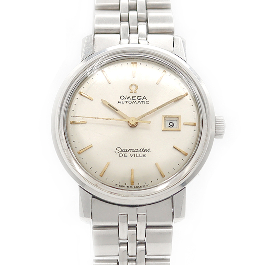 新着 オメガ OMEGA - OMEGA シーマスターデビル SS シルバー デイト 時計