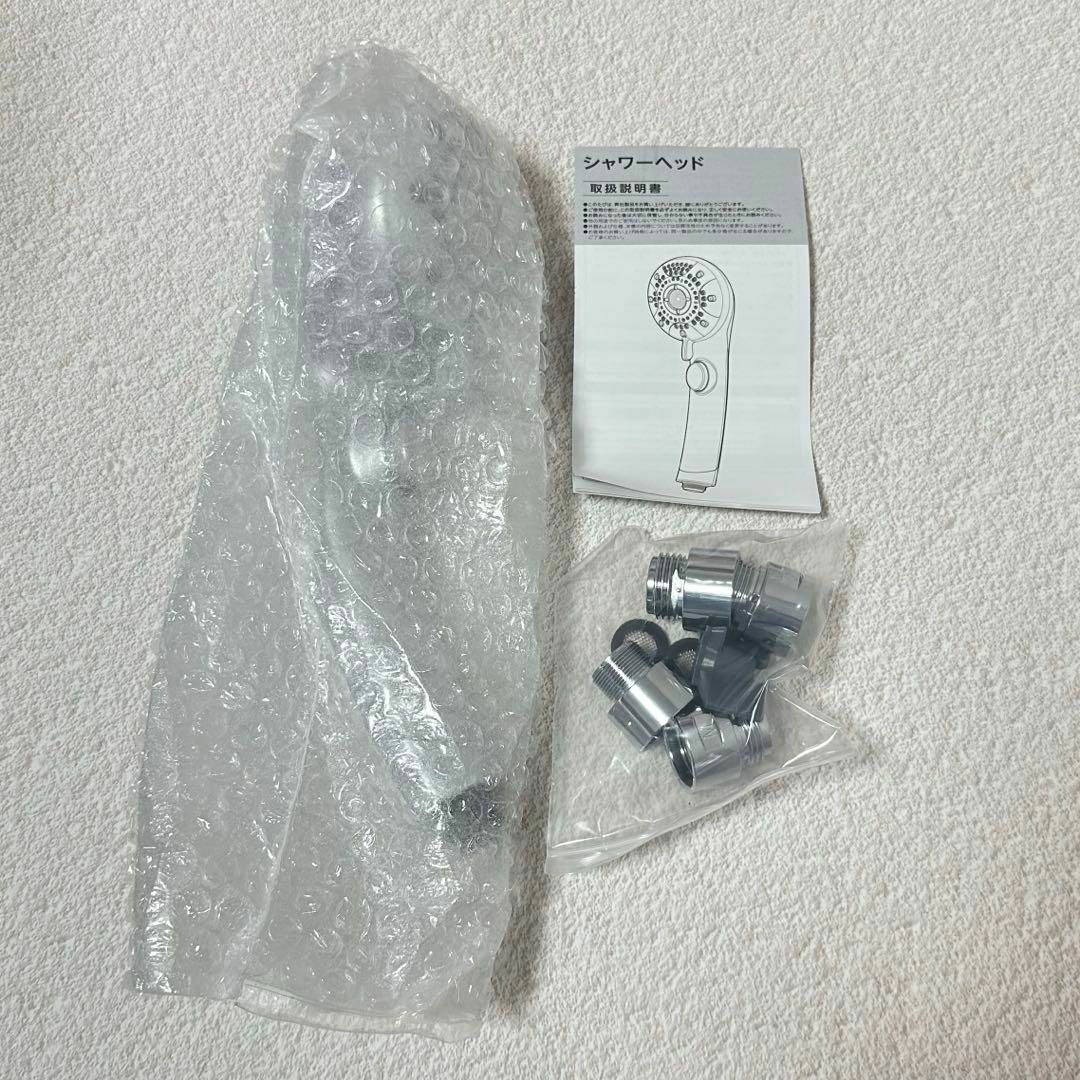 ❤️新品❤️シャワーヘッド マイクロナノバブル 【6段階水流】 コスメ/美容のボディケア(バスグッズ)の商品写真