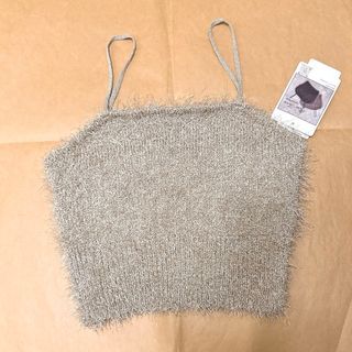 しまむら - 【未使用】しまむら　フェザーニットビスチェ