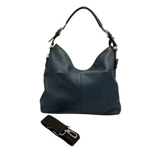 バーニーズニューヨーク(BARNEYS NEW YORK)のBURNEYS NEWYORK バーニーズニューヨーク レザー ２WAY ショルダーバッグ 中古 D4(ショルダーバッグ)