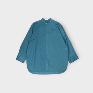 マカフィー(MACPHEE)のMACPHEE【コットンリネンシアー バンドカラーシャツ】(シャツ/ブラウス(長袖/七分))