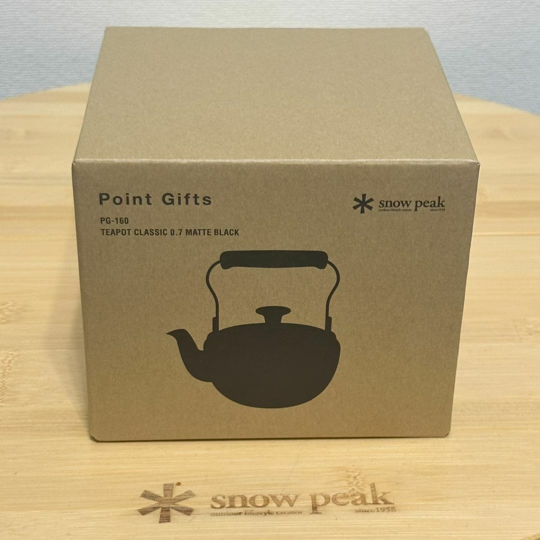 Snow Peak - 【非売品】 スノーピーク　急須クラシック マットブラック　直火対応 非売品】 スノーピーク 急須クラシック マットブラック 直火対応