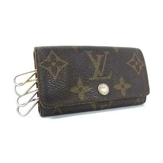 ルイヴィトン(LOUIS VUITTON)のLOUIS VUITTON ルイヴィトン M62631 モノグラム ミュルティクレ4 4連 キーケース 鍵入れ レディース メンズ ブラウン系 DI8928(その他)
