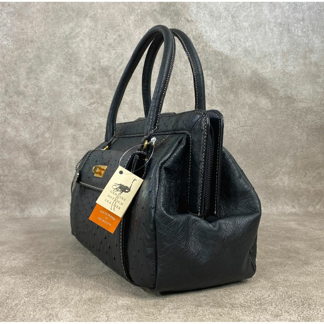 未使用】 希少品 オーストリッチ フルポイント 日本製 2ウェイ