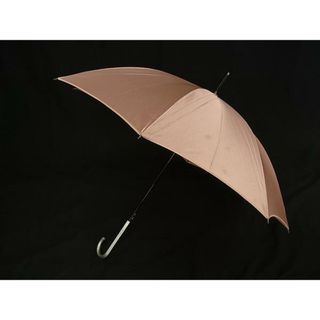MICHEL KLEIN - ■美品■ MICHEL KLEIN ミッシェルクラン 花柄 長傘 雨具 高級傘 アンブレラ レディース サーモンピンク系 DI4880