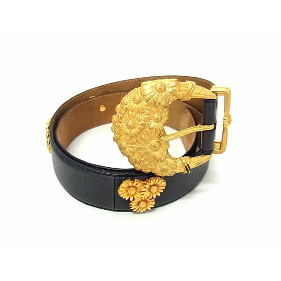 ESCADA - ESCADA エスカーダ レザー ゴールド金具 ベルト 表記