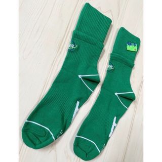 ADERERROR アダーエラー ダブルレイヤー ソックス 靴下 緑