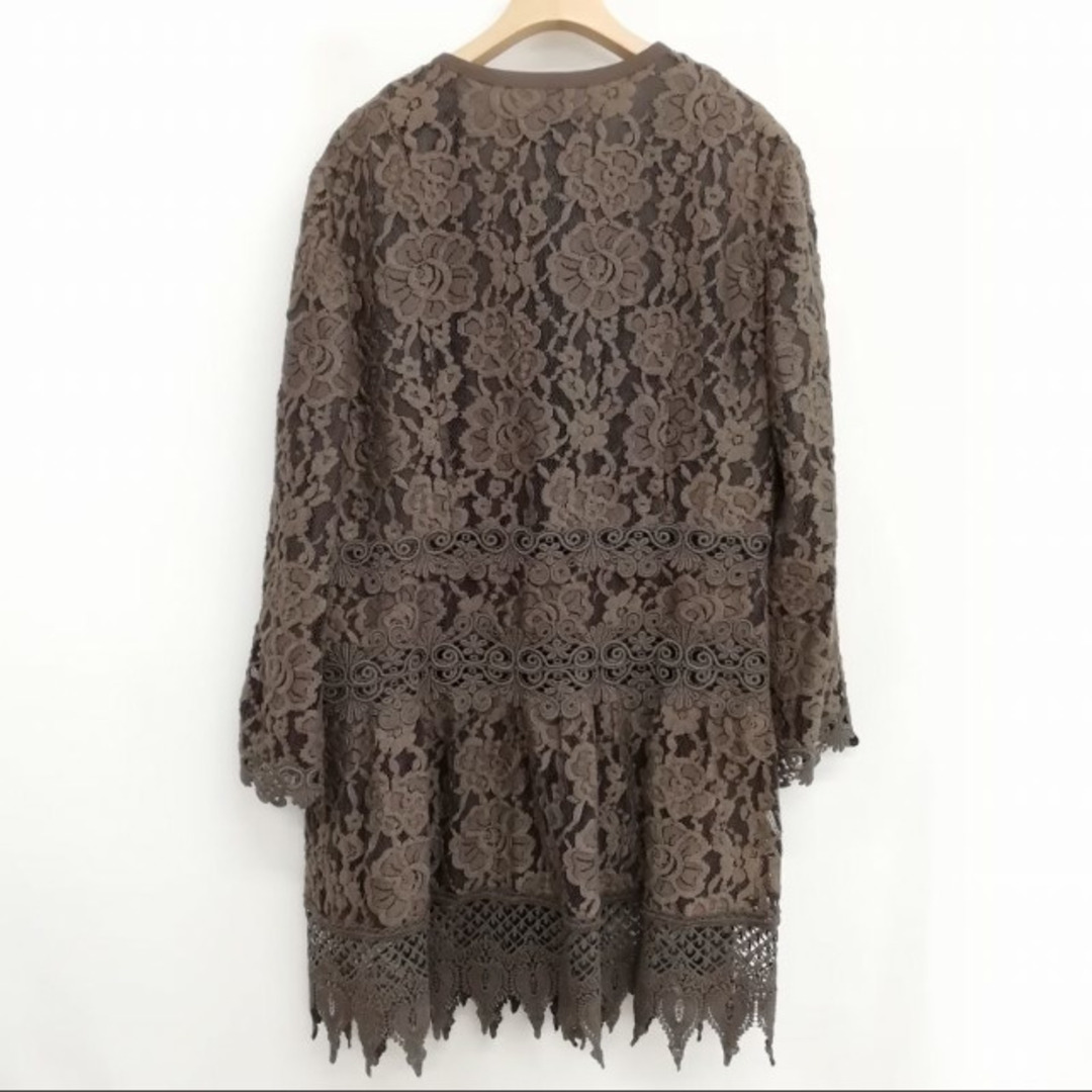 美品＊IMPORT ROSSA＊インポートロッサ＊レースボレロ カーディガン