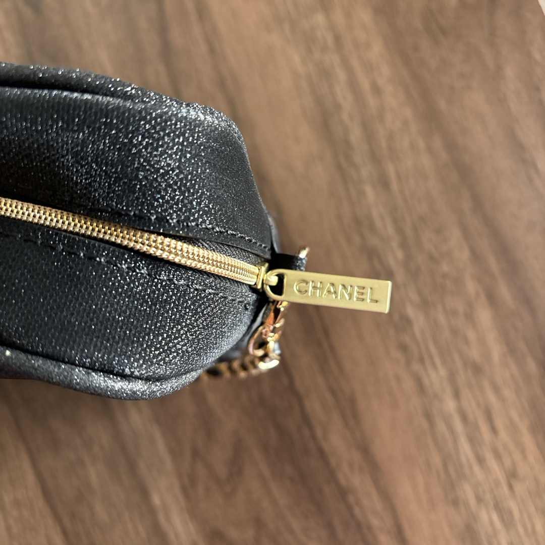 CHANEL - 正規ノベルティ シャネル ノベルティポーチ チェーン