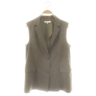 moussy - マウジー TAILORED SLEEVELESS ジャケット ベスト F 茶