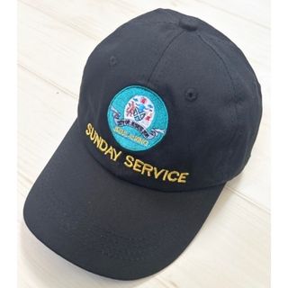kanye west カニエウェスト SUNDAY CERVICE キャップ 紺(キャップ)