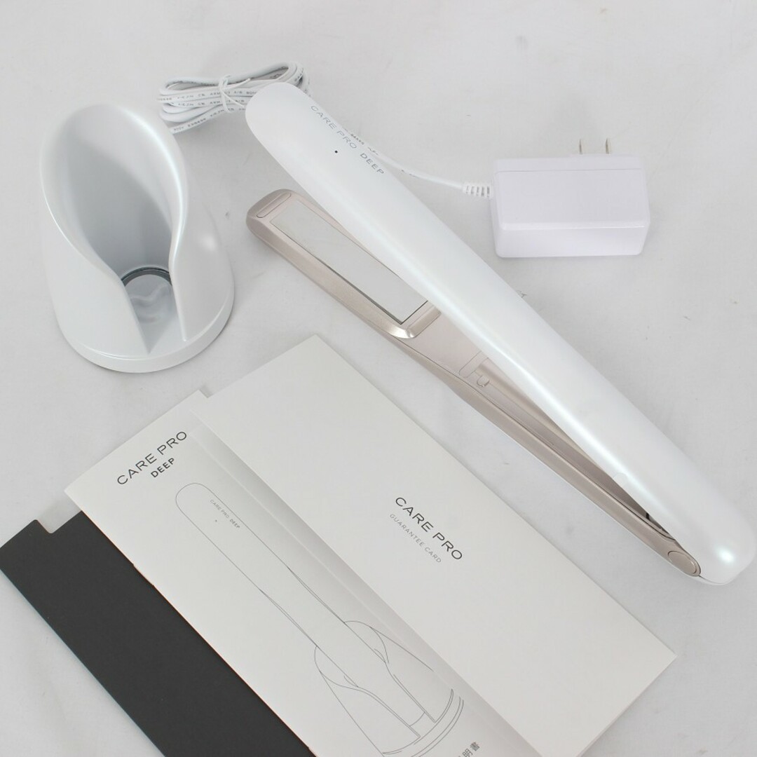 CARE PRO DEEP 超音波アイロン CUI-01 for hair medication