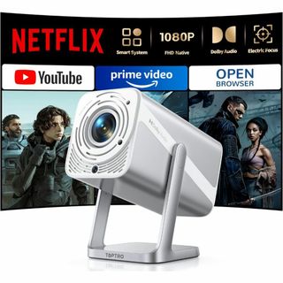 プロジェクター 家庭用【Netflixライセンス&20WDoIby対応】(扇風機)