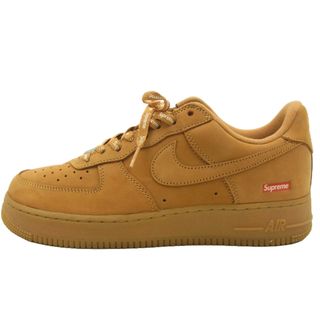 シュプリーム(Supreme)のSupreme シュプリーム 21AW DN1555-200 × NIKE ナイキ Air Force 1 Low Flax Wheat エアフォース 1 ロー フラックス ウィート スニーカー ライトブラウン系 26.5cm【中古】(スニーカー)