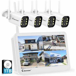 防犯カメラ 屋外 IP66防水防塵 500万画素 超高画素 モニタ(防犯カメラ)