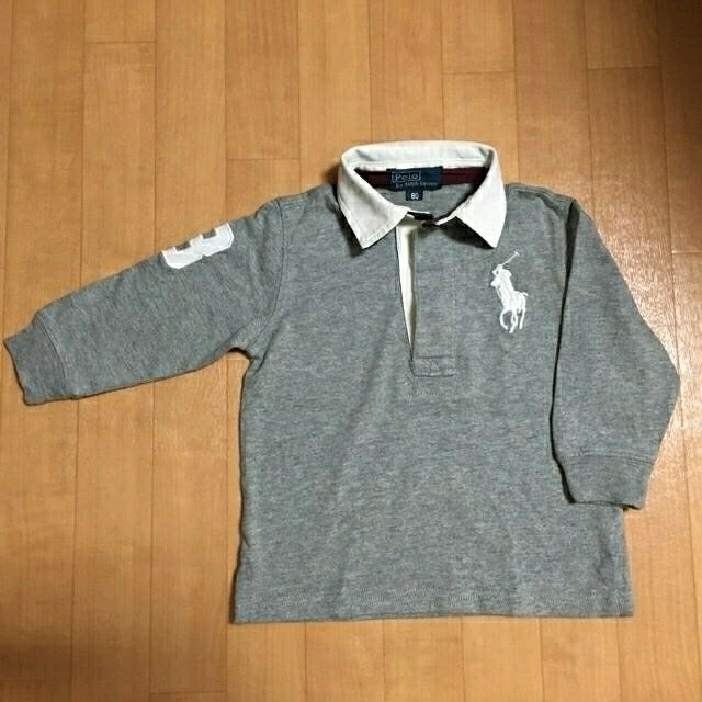 POLO RALPH LAUREN(ポロラルフローレン)のPolo by Ralph Lauren 80サイズラガーシャツ キッズ/ベビー/マタニティのベビー服(~85cm)(シャツ/カットソー)の商品写真