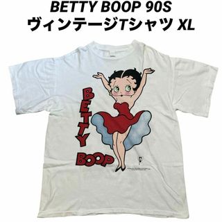 USA製 90s VINTAGE BETTY BOOP プリント 半袖 T-sh Tシャツ