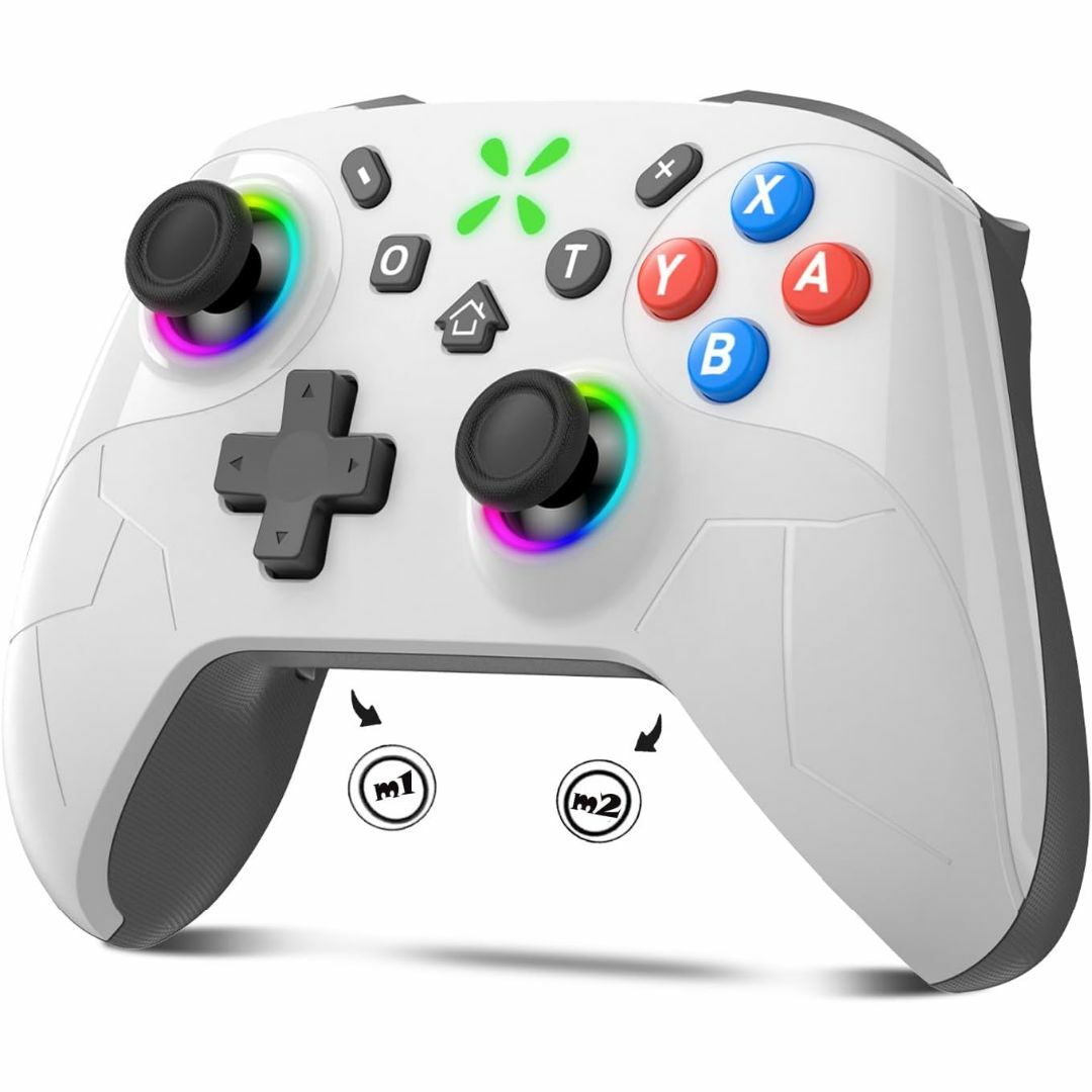 Switch2 コントローラー【2025年金賞 Switch1/2代対応】 スマホ/家電/カメラのテレビ/映像機器(その他)の商品写真