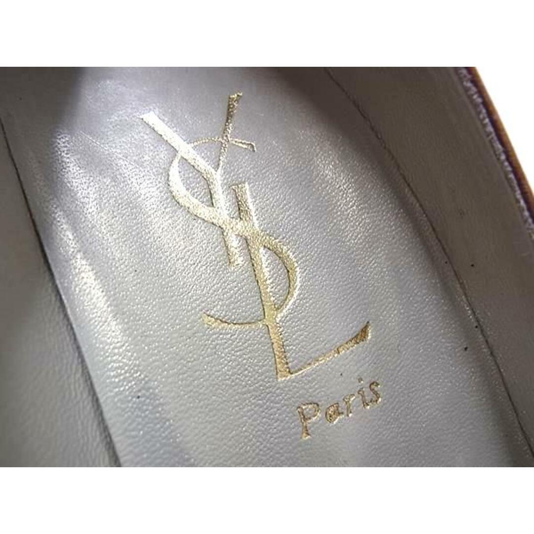 美品 YSL イブサンローラン パンプス レザー ブラウン 23cm リーガル 美品 YSL イブサンローラン パンプス レザー ブラウン 23cm