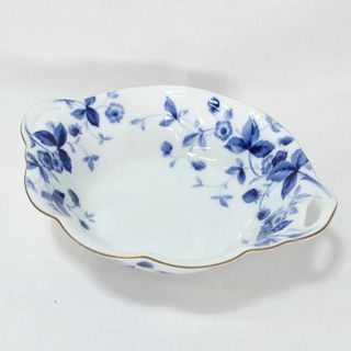ADAM&EVE(たち吉) ◆【洋食器】ADAM&EVE/ブルー 手つきプラター すまい 雑貨 ギフト ギフト【中古】 [0220527463](食器)