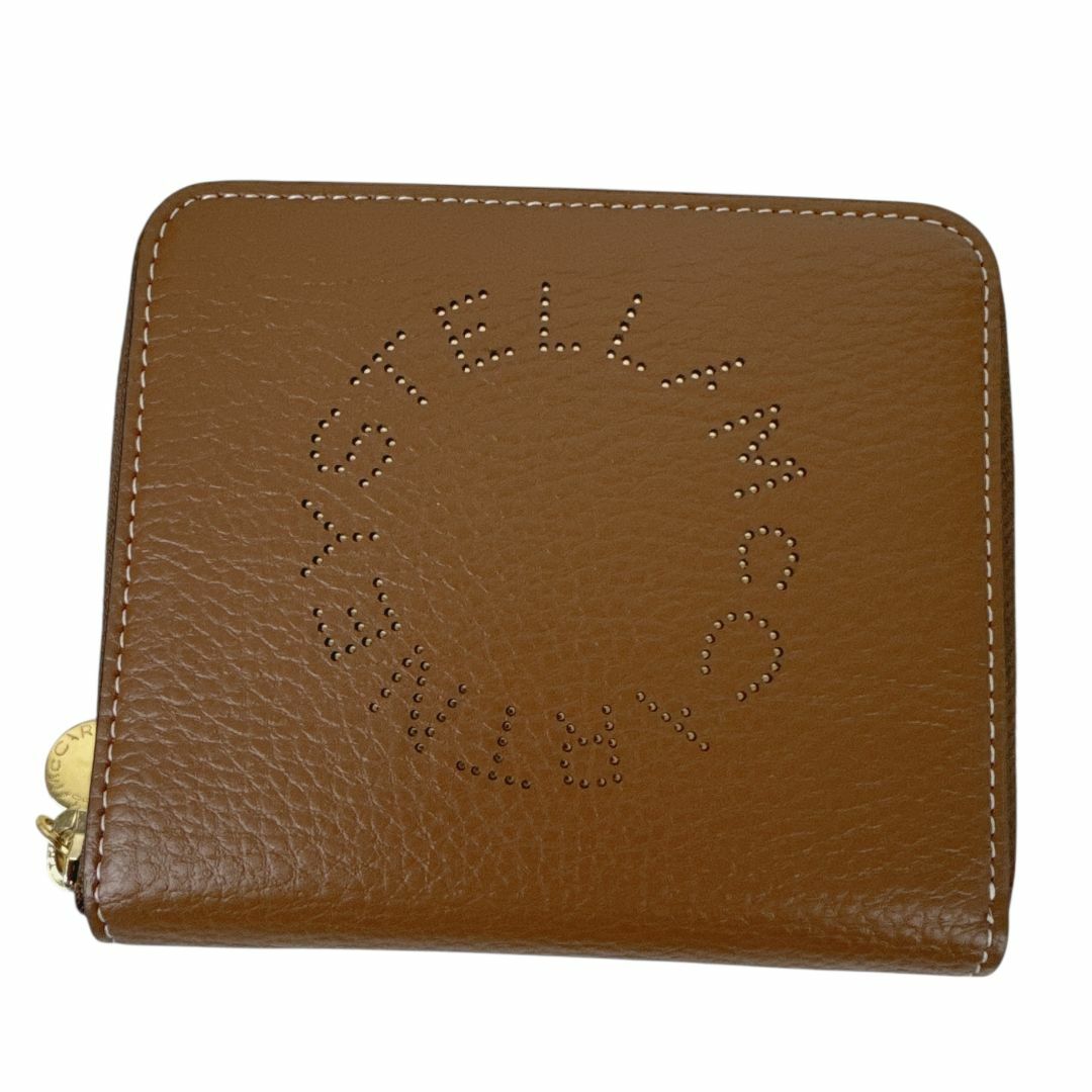 STELLA McCARTNEY ラウンドファスナー財布 ステラ ロゴ