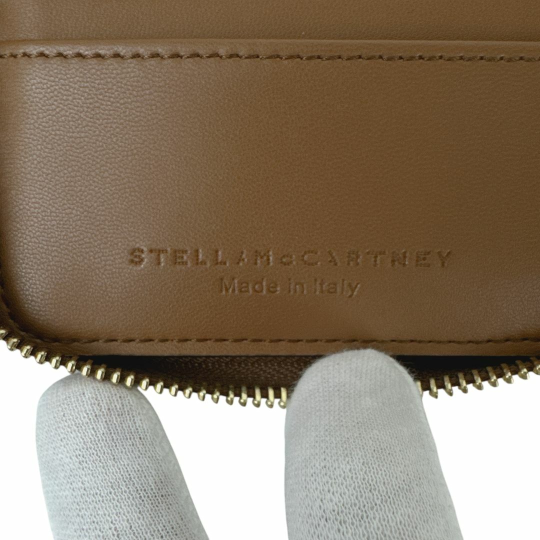 STELLA McCARTNEY ラウンドファスナー財布 ステラ ロゴ
