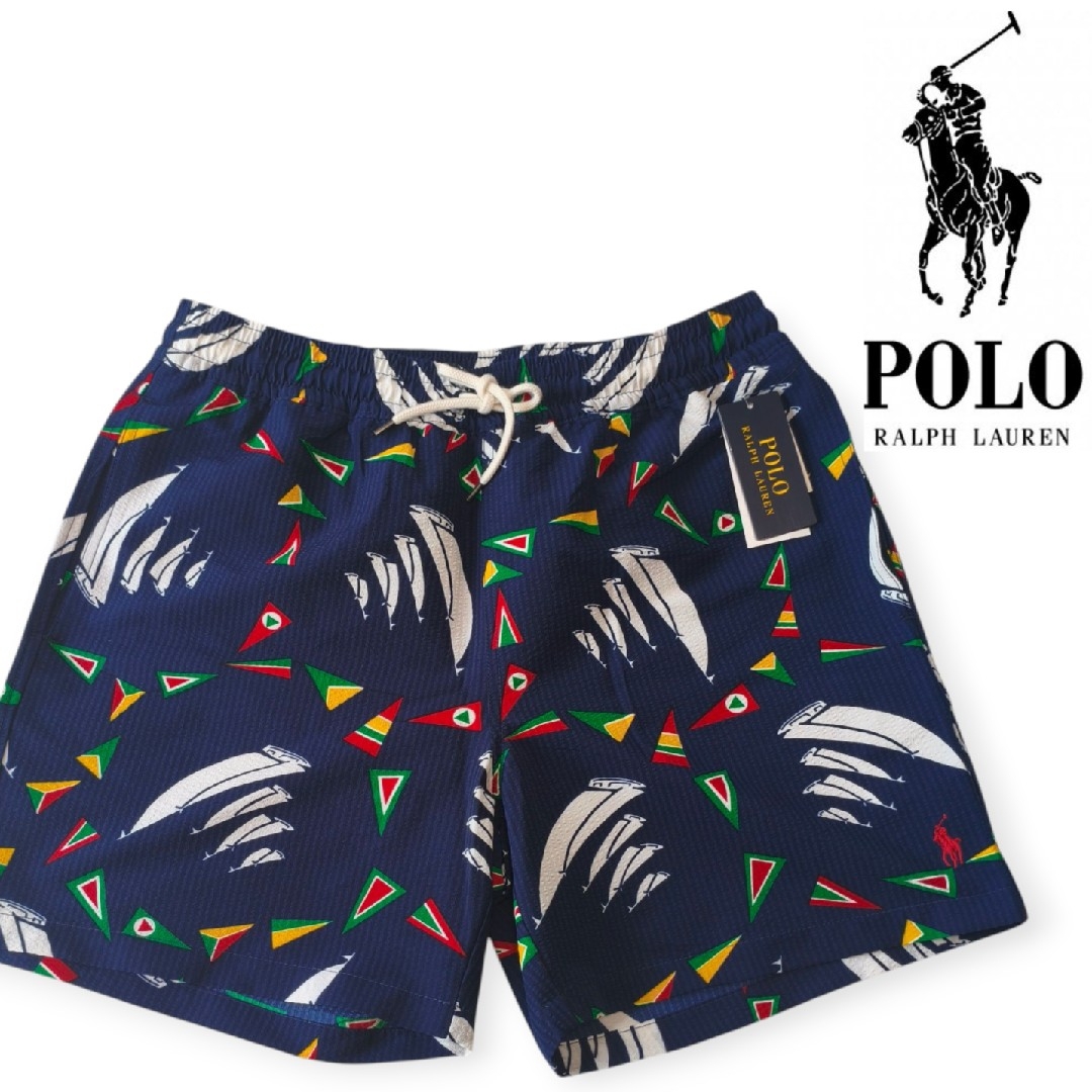 RalphLauren トラベラースイムショーツ シアサッカー 美品
