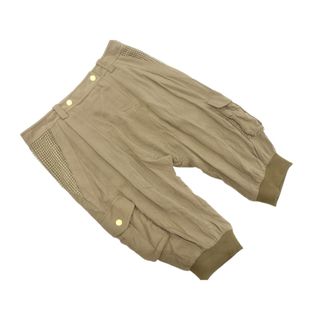 アルマーニエクスチェンジ(ARMANI EXCHANGE)の新品 ARMANI EXCHANGE アルマーニエクスチェンジ サルエル ハーフ パンツ size2/カーキ ■◆ レディース(ハーフパンツ)