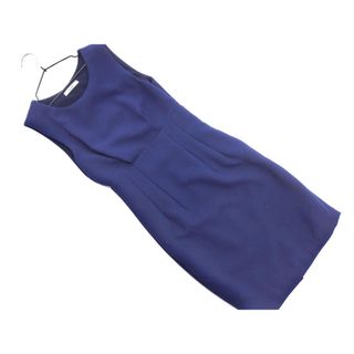 スナイデル(SNIDEL)のsnidel スナイデル ノースリーブ ワンピース size0/紺 ■◆ レディース(ミニワンピース)