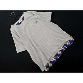 ビームス(BEAMS)のBEAMS HEART ビームスハート 刺繍 カットソー グレー ■◆ レディース(カットソー(半袖/袖なし))