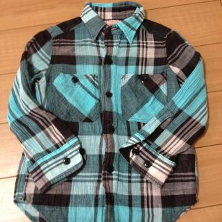 デニム＆ダンガリー チェック柄シャツ(その他)